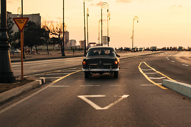 istock Vintage car at sunset, Havana, Cuba 534483898