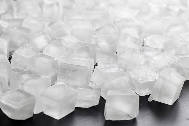 istock pile of different ice cubes on black background 534485000