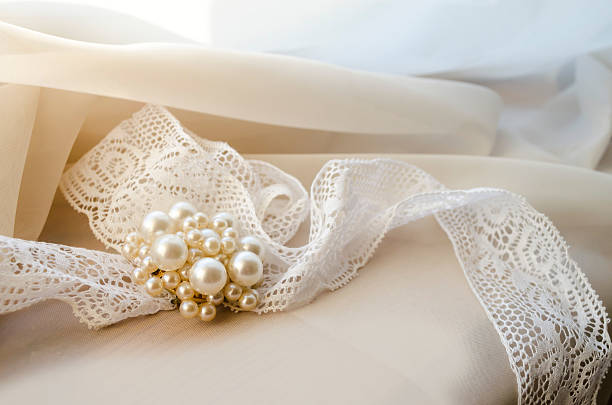 istock vintage brooch and lace 534487768
