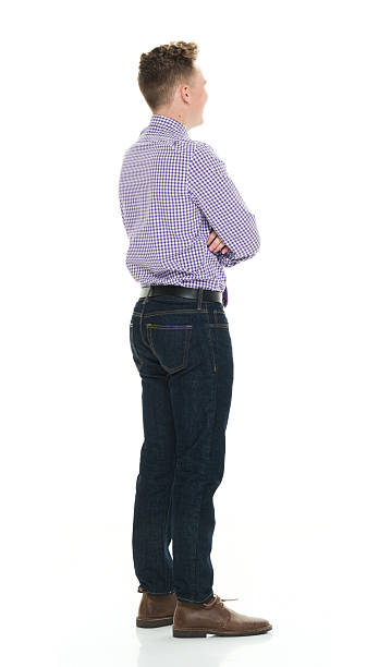 istock Rear view of businessman standing 534495238