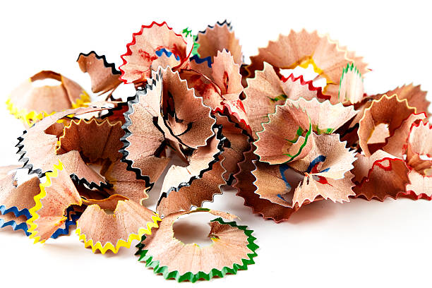 istock Color shavings pencils. 534502420