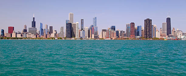 istock Chicago skyline viewed from Michigan Lake 534502810