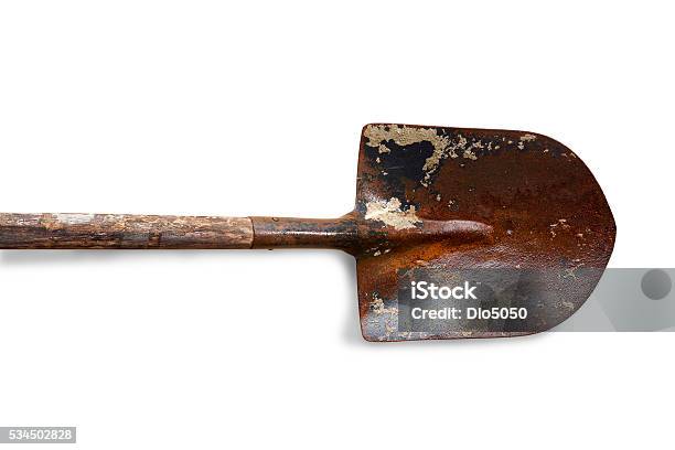 Old Shovel Stock Photo - Download Image Now - Shovel, Old, Dirty