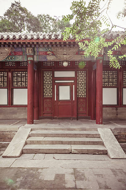 istock Chinese traditional entrance door 534502861