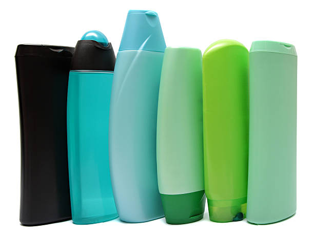 istock colored plastic bottles with liquid soap and shower gel 534505885