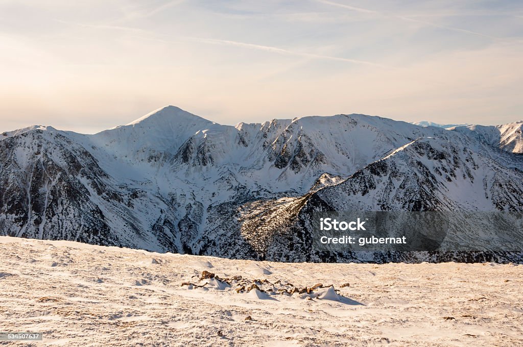 L Shaped Ridge White Lateral Ridge Stock Photo - Download Image Now - 2015, Carpathian ...