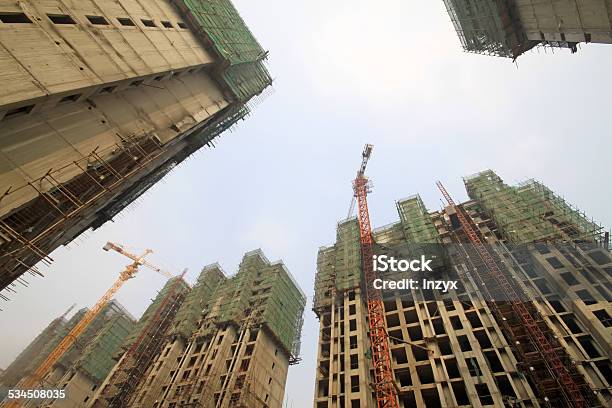 Construction Site Stock Photo - Download Image Now - 2015, Apartment, Asia