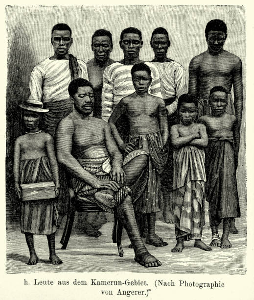 istock 19th Century Africa - People from the Cameroon region 534508897