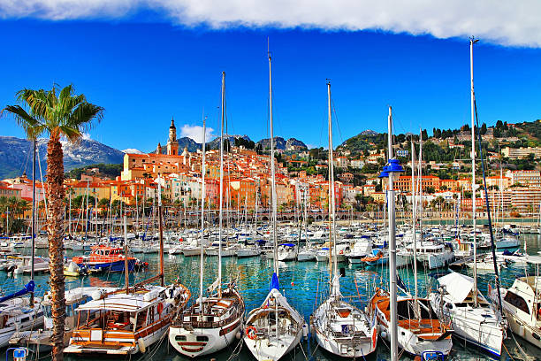 istock Menton, border France- Italy 534508991