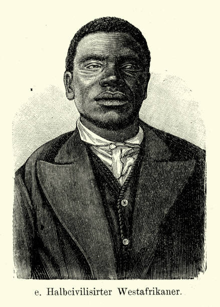 istock 19th Century Africa - West African Man 534508993