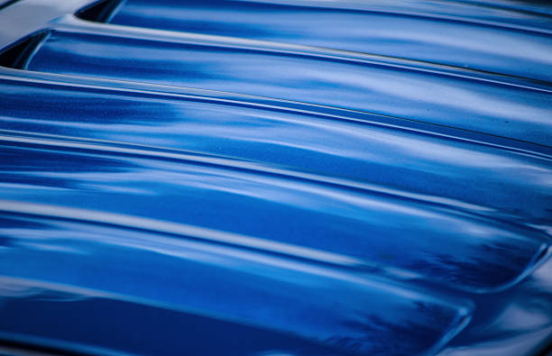 istock Blue Sportscar Abstract 534509279