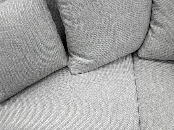 Pillow on a sofa. stock photo