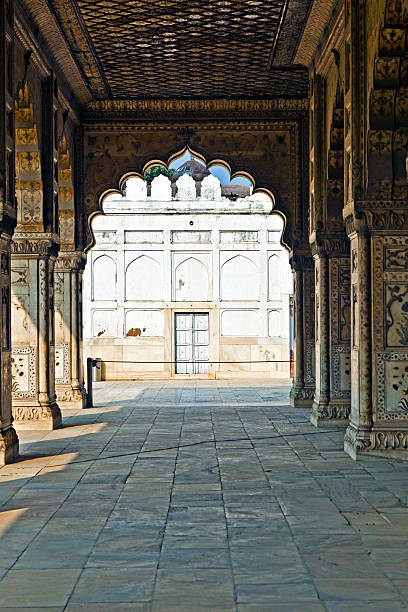 istock Inlaid marble, columns and arches, Hall of Private Audience 534510831