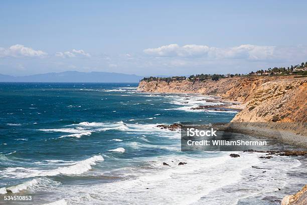 Pacific Ocean Cliffs View From Palos Verdes California Stock Photo - Download Image Now