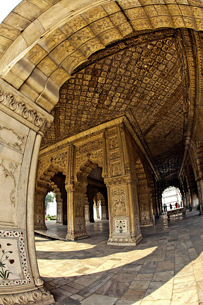 istock Inlaid marble, columns and arches, Hall of Private Audience 534541409