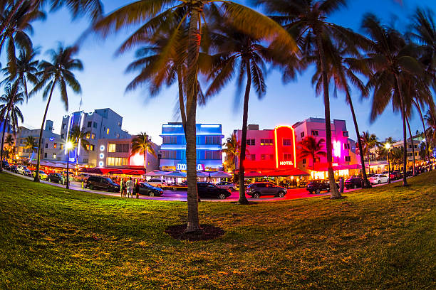 istock Art Deco Hotels, Miami. 534543517