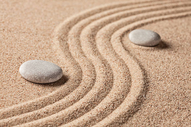 istock Japanese Zen stone garden 534543763