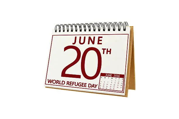 Photo of World Refugee Day 20 June 2016 Calendar