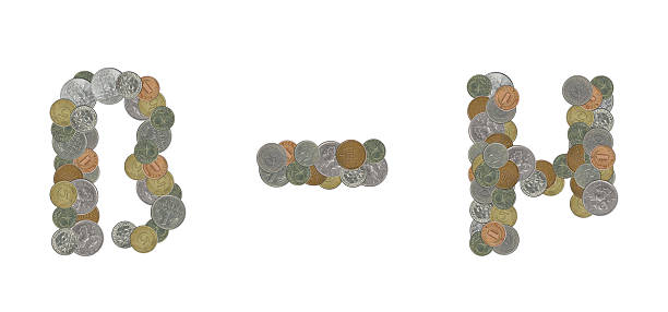 istock Beta,Mu and minus sign with Old Coins 534561874