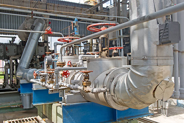 istock Industrial equipment and pipelines 534570180