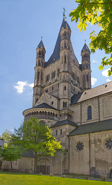 istock Great St. Martin church in Cologne, Germany 534599474