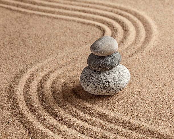 istock Japanese Zen stone garden 534600005