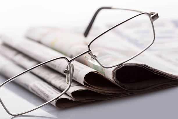 istock Glasses on the newspapers 534600267