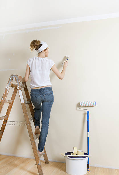 istock Woman renovated apartment 534601683