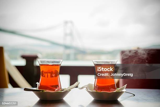 Traditional Turkish Tea In Istanbul Stock Photo - Download Image Now - Tea - Hot Drink, Close-up, Türkiye - Country