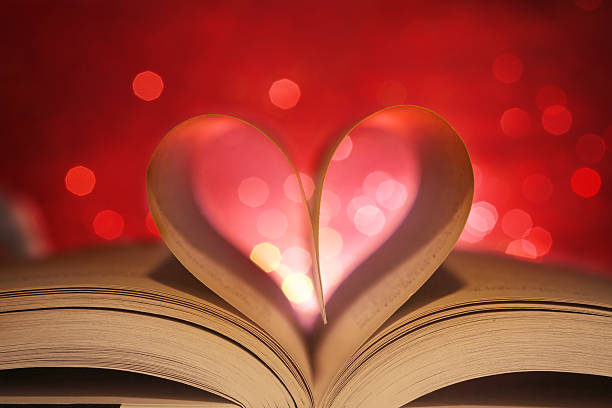 istock Book pages in the shape of a heart 534604829