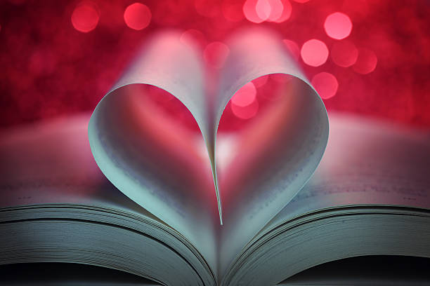 istock Book pages in the shape of a heart 534604863