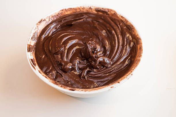 istock Bowl of homemade ganache 534605925