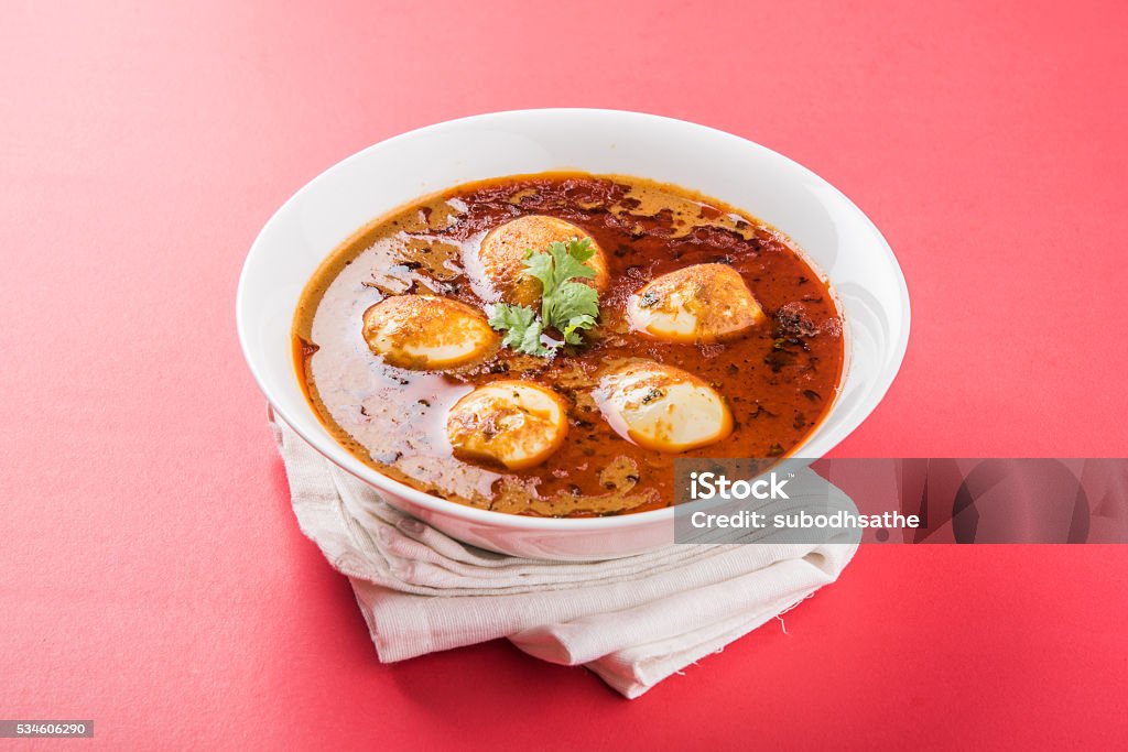 Anda Image Indian Famous Egg Curry Or Anda Curry Stock Photo - Download Image Now ...