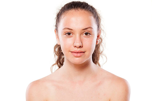 istock Young smiling girl without makeup 534609177