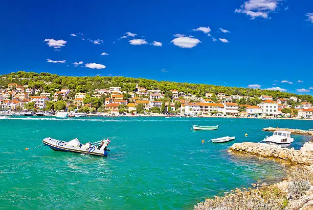 Photo of Tisno channel of Murter island