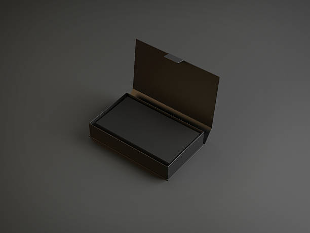 istock Black business cards 534611167