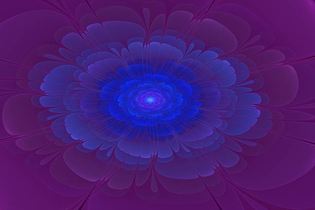 istock Dark purple Fractal 534611171