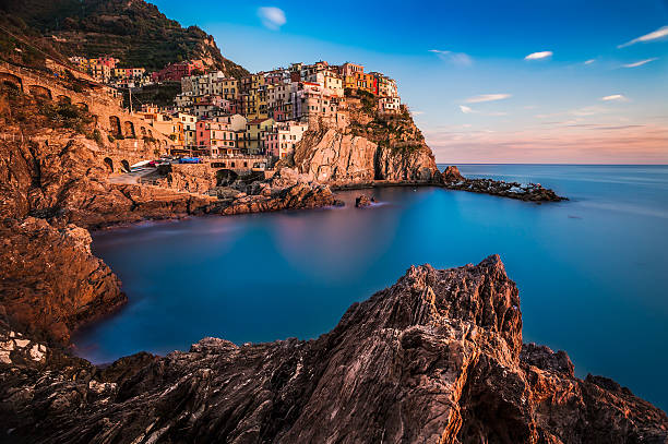istock Panoramic view of Manarola in Cinque Terre, Italy 534624190