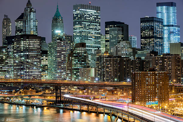 istock New York, Manhattan Skyline At Night 534634987