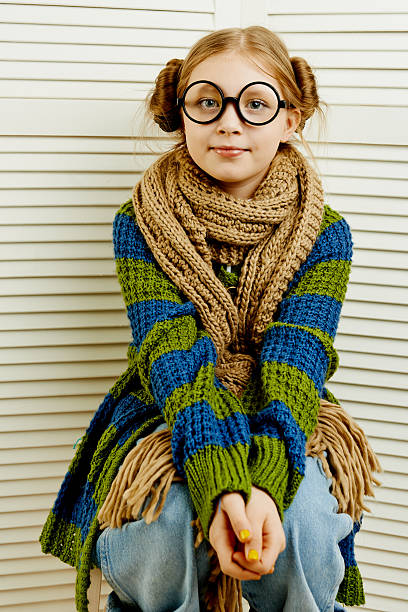 istock Little stylish girl 534635245