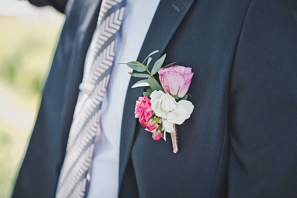 istock Breast of the man in a suit 534638435