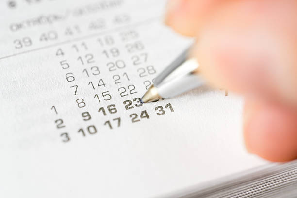 istock Mark the event in the calendar 534639007