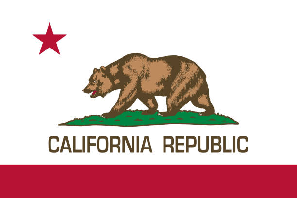 istock State flag of California - Authentic version 534640583