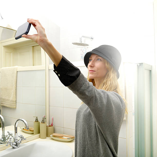 istock Young Woman Taking Selfie 534641409