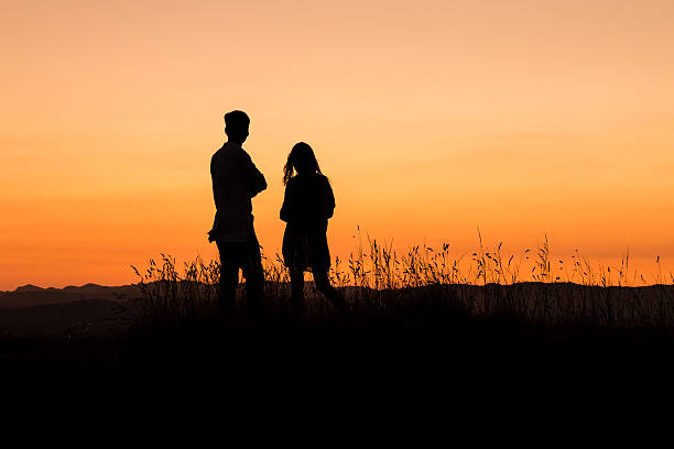 istock young couple admiring sunset 534662335
