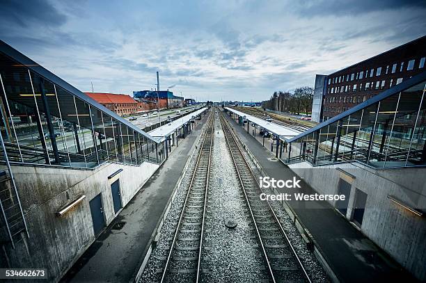 Herning Station Stock Photo - Download Image Now - 2015, City, Cityscape