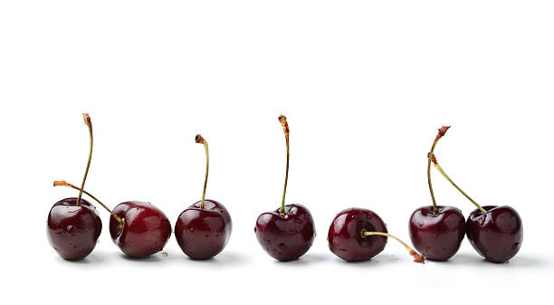 cherries-englische redewendung - black cherries stock-fotos und bilder