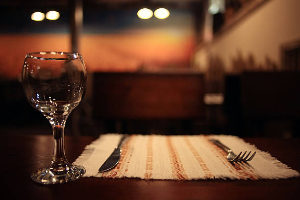 istock tableware, glass beakers in the restaurant 534662823