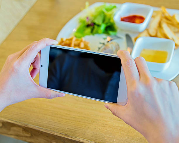 istock Taking a picture at lunch 534663435