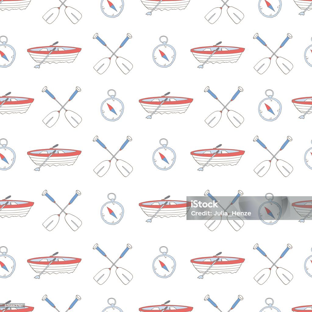 Seamless pattern with water sport equipment Seamless pattern with water sport equipment. EPS 10. No transparency. No gradients. 2015 stock vector